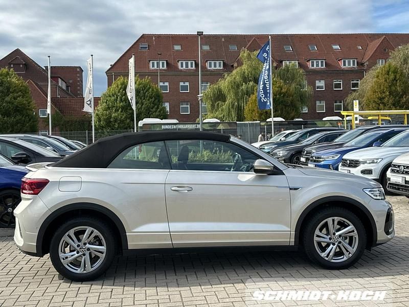 Gebraucht VW T-Roc R-line 150 PS (110 kW) 2025 Ivory silver (silber) SUV