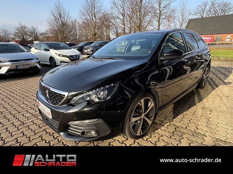 Gebraucht Peugeot 308 SW GT-line 131 PS (96 kW) 2019 Schwarz Kombi