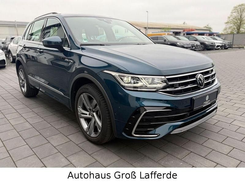 Gebraucht VW Tiguan R-line 200 PS (147 kW) 2021 Blau SUV