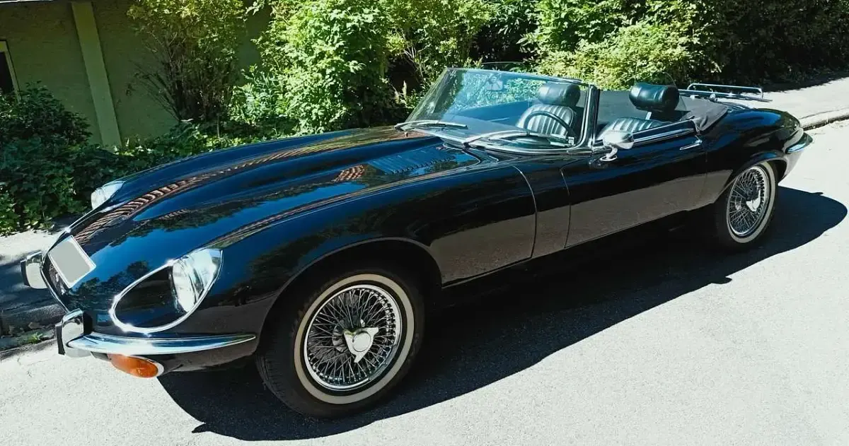 Gebraucht Jaguar E-Type 268 PS (197 kW) 1973 Schwarz Cabrio