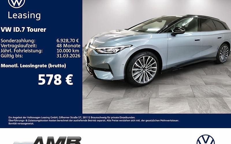 Neu VW ID.7 Pro 210 kW (286 PS) 2025 Blau Kombi