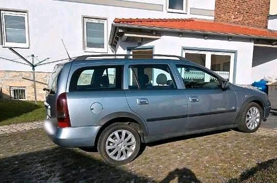 Gebraucht Opel Astra Njoy 101 PS (74 kW) 2003 Grau Kombi