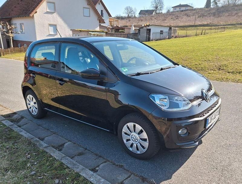 Gebraucht VW up! move up! 60 PS (44 kW) 2018 Schwarz Kleinwagen