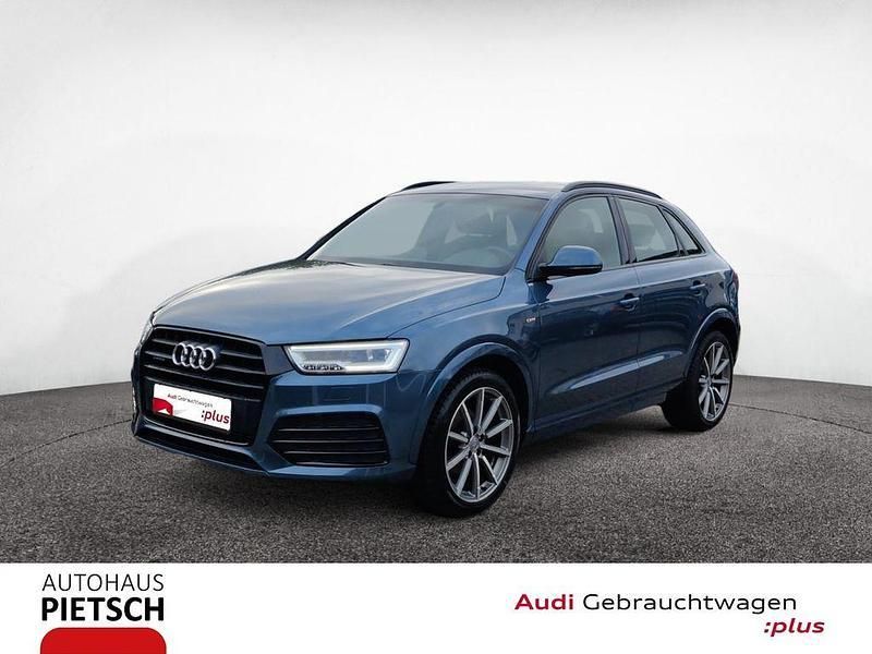 Blau Gebraucht 2016 Audi Q3 S-Line SUV | 25.980 € (Teuer) - Bild 1/4