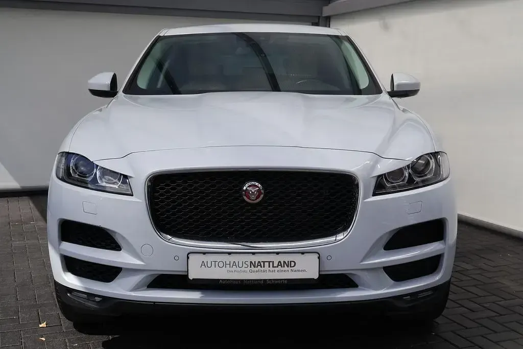 Gebraucht Jaguar F-Pace Prestige 250 PS (183 kW) 2018 Weiß SUV