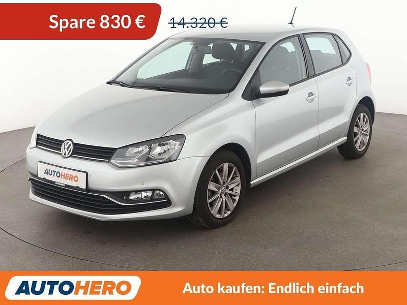 Reflexsilber Gebraucht 2016 VW Polo Comfortline Kleinwagen | 13.490 € (Fairer Preis) - Bild 1/3