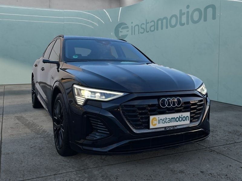 Gebraucht Audi Q8 e-tron S-Line 300 kW (408 PS) 2023 Schwarz SUV
