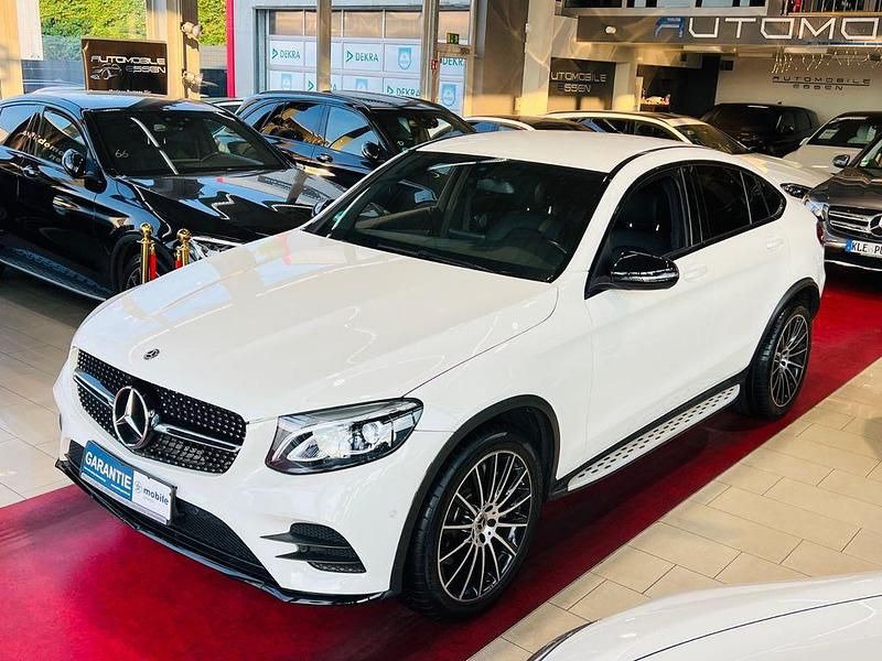 Gebraucht Mercedes GLC300 AMG 245 PS (180 kW) 2018 Weiß Coupé