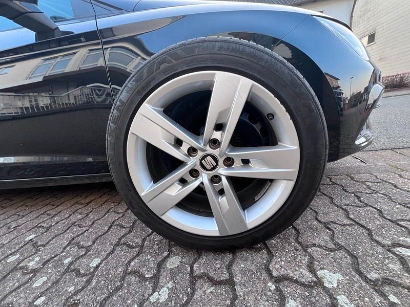 Usata Seat Leon FR 150 CV (110 kW) 2017 Nero Berlina