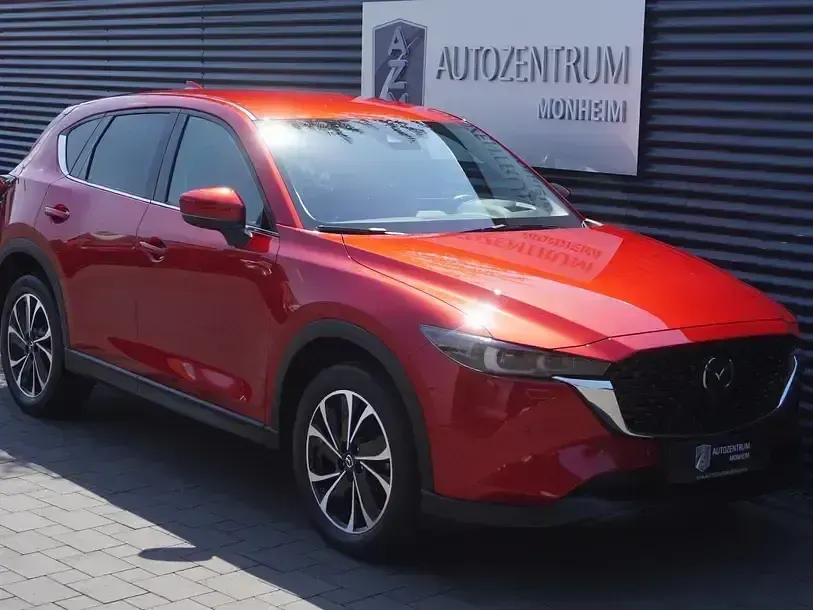 Gebraucht Mazda CX-5 Sports-Line 184 PS (135 kW) 2022 Soul red crystal metallic SUV