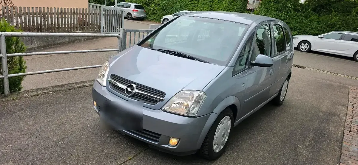 Gebraucht Opel Meriva 101 PS (74 kW) 2005 Silber Van / Kleinbus