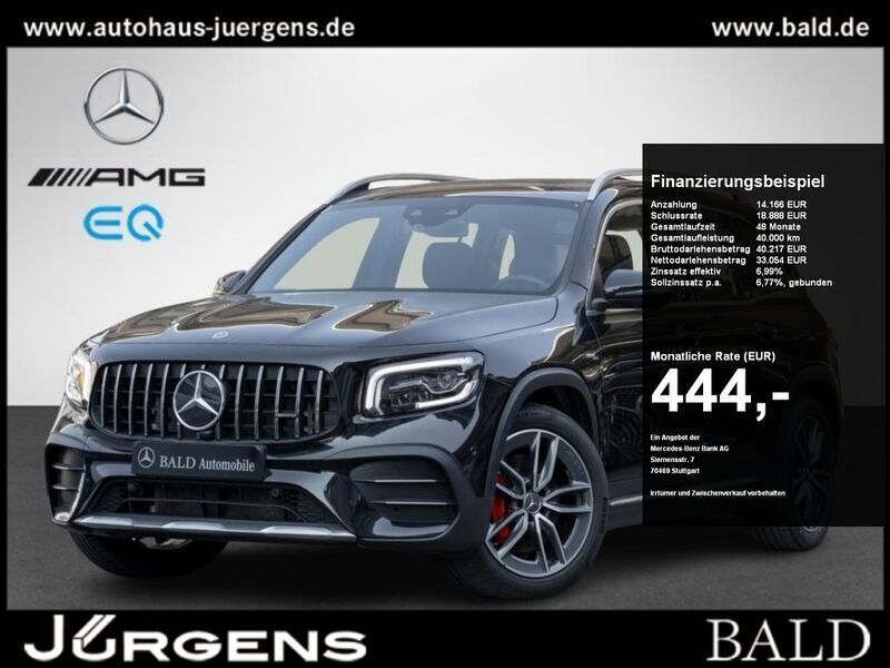 Metalliclack kosmosschwarz Gebraucht 2023 Mercedes GLB35 AMG SUV | 47.220 € (Guter Preis) - Bild 1/4