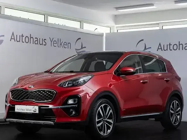 Gebraucht Kia Sportage Platinum Edition 185 PS (136 kW) 2019 Rot SUV