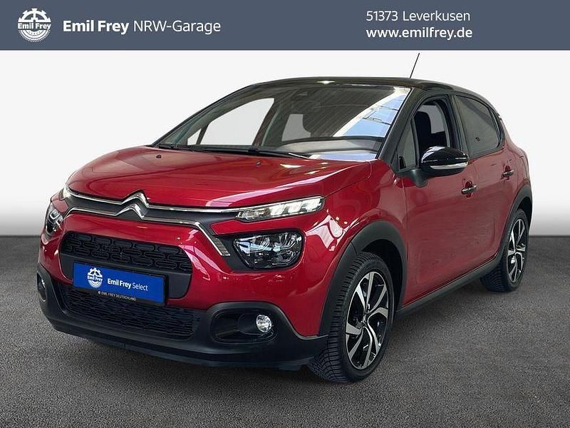 Rot Gebraucht 2023 Citroën C3 PureTech Kleinwagen | 15.290 € (Guter Preis) - Bild 1/3