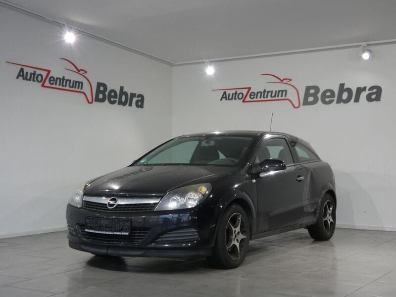 Saphirschwarz mi2 Gebraucht 2009 Opel Astra GTC Selection Limousine | 1.490 € (Superpreis) - Bild 1/4