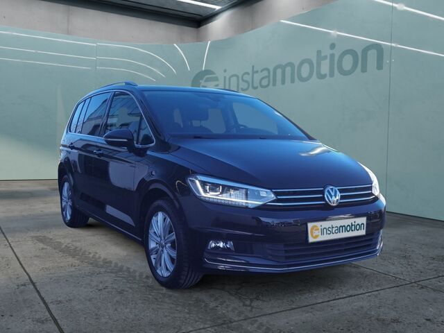 Gebraucht VW Touran Highline 150 PS (110 kW) 2018 Schwarz Van / Kleinbus