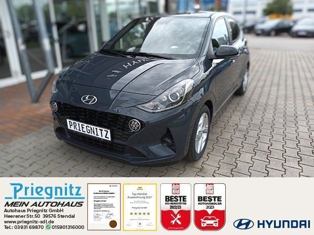 Aurora grey Gebraucht 2023 Hyundai i10 GO! Kleinwagen | 13.890 € (Fairer Preis) - Bild 1/4