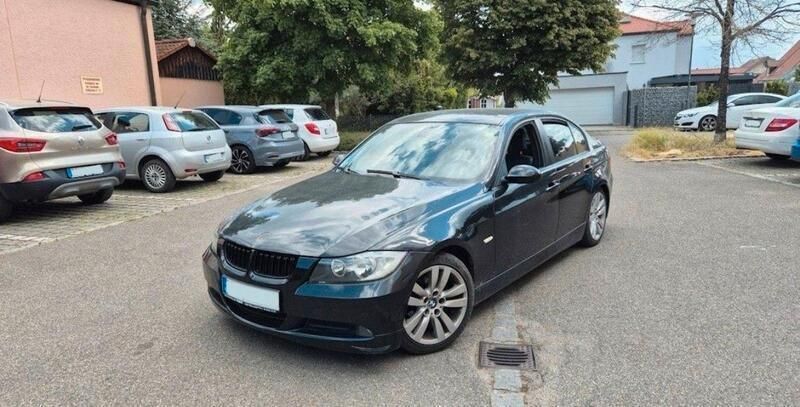 Schwarz Gebraucht 2007 BMW 320 Limousine | 2.400 € (Superpreis) - Bild 1/4