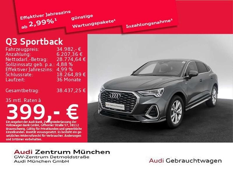 Gebraucht Audi Q3 S-Line 245 PS (180 kW) 2022 Daytonagrau perleffekt SUV