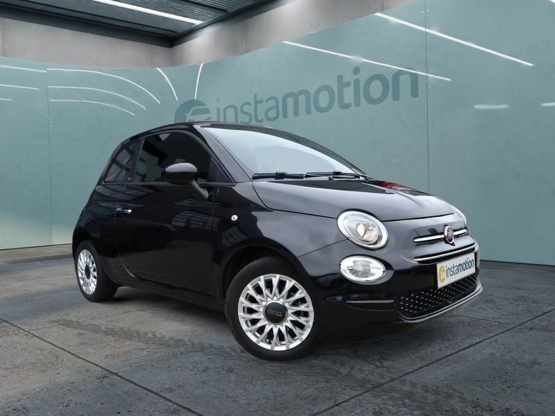 Schwarz Gebraucht 2020 Fiat 500C Lounge Cabrio | 11.400 € (Guter Preis) - Bild 1/3