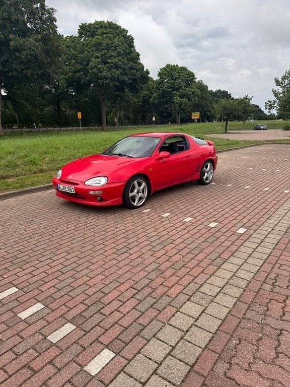 Rot Gebraucht 1991 Mazda MX3 Kleinwagen | 800 € - Bild 1/4