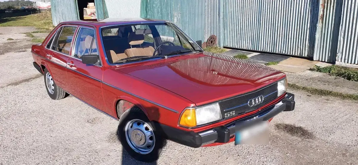 Gebraucht Audi 100 116 PS (85 kW) 1979 Rot Limousine