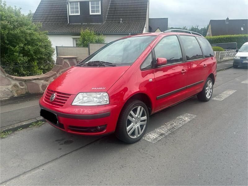 Rot Gebraucht 2000 VW Sharan Van / Kleinbus | 1.699 € (Fairer Preis) - Bild 1/4