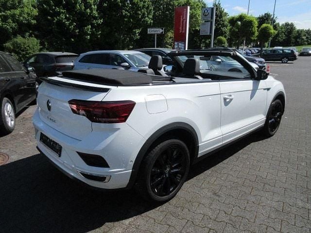 Gebraucht VW T-Roc Cabriolet Beats 150 PS (110 kW) 2022 Pure white schwarz Cabrio