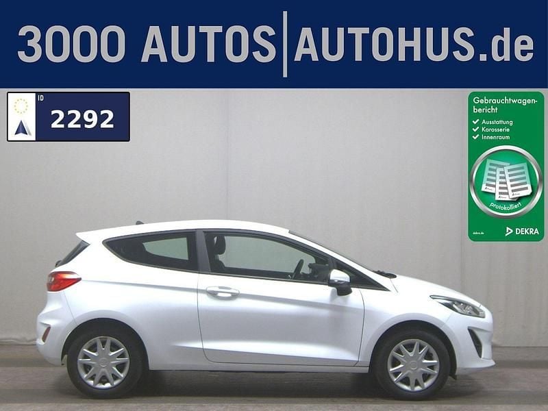 Weiß Gebraucht 2018 Ford Fiesta Trend Kleinwagen | 7.479 € (Superpreis) - Bild 1/4