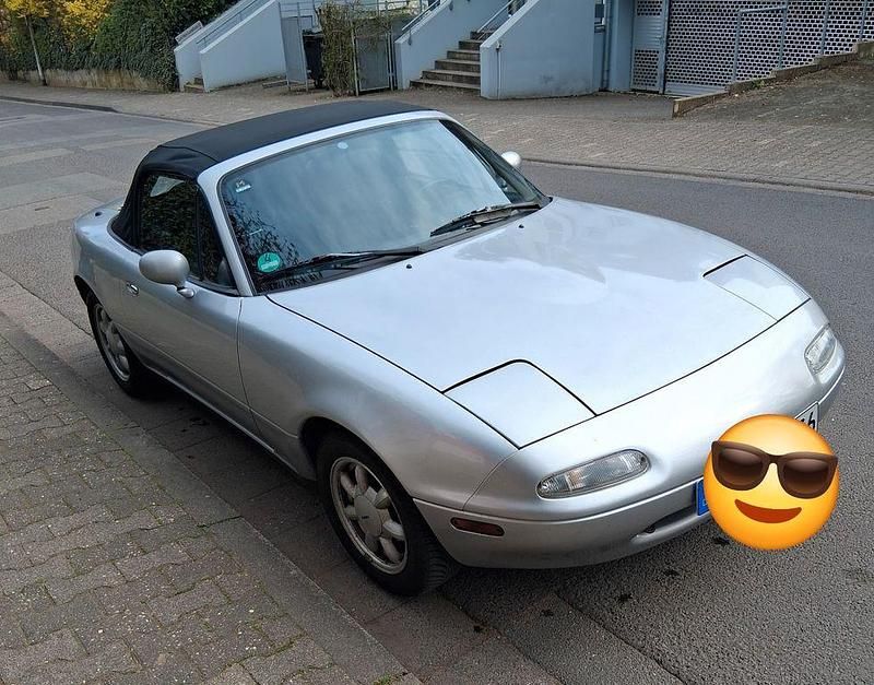 Gebraucht Mazda MX5 117 PS (86 kW) 1990 Silber Cabrio