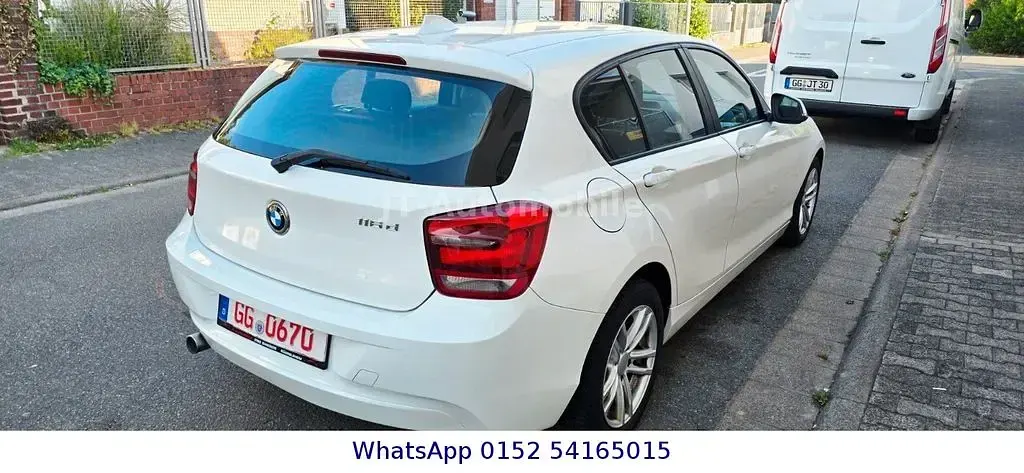 Gebraucht BMW 116 116 PS (85 kW) 2013 Weiß Kleinwagen