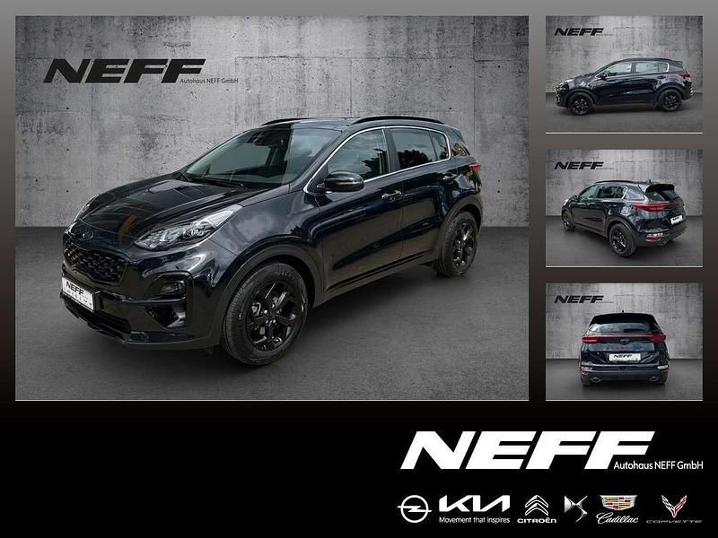 (1k) zilinaschwarz met. Gebraucht 2021 Kia Sportage SUV | 21.970 € (Superpreis) - Bild 1/4