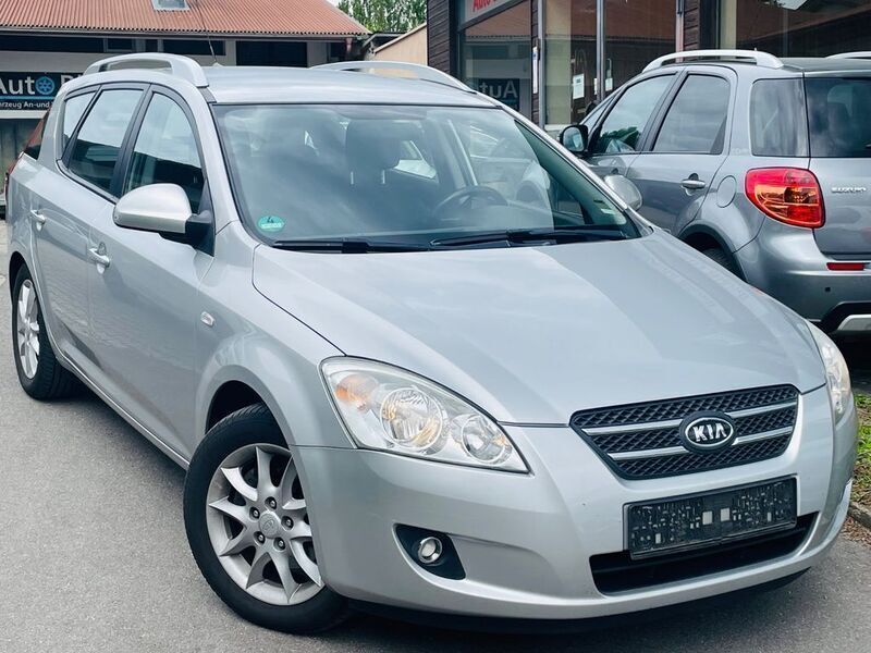Kirunasilber met. Gebraucht 2008 Kia Ceed Sportswagon Kombi | 4.999 € - Bild 1/4