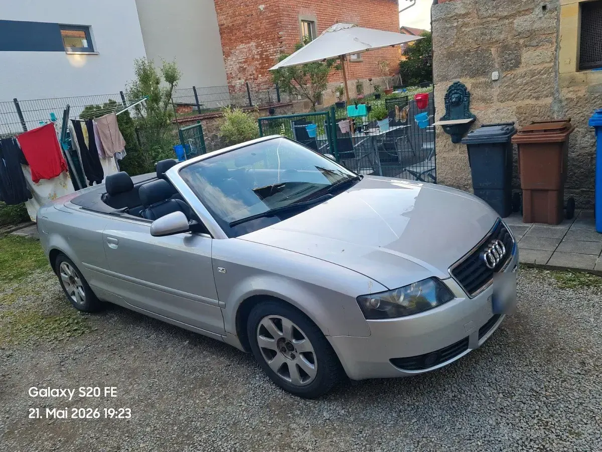 Gebraucht Audi A4 Cabriolet Sport 170 PS (125 kW) 2003 Silber Cabrio