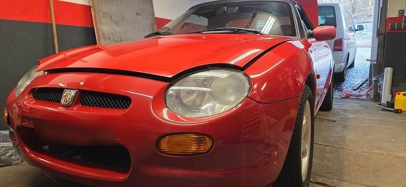 Gebraucht MG F 120 PS (88 kW) 1998 Rot Cabrio