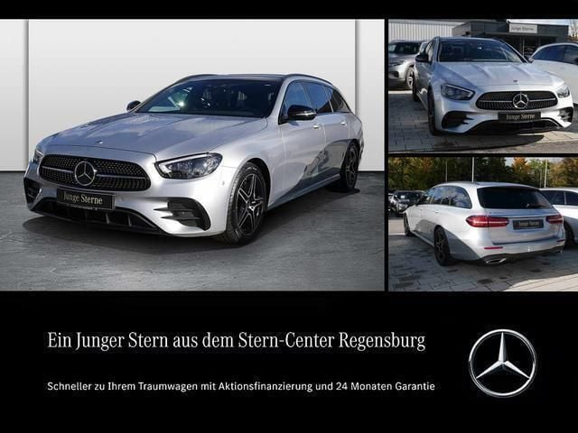 Metalliclack hightechsilber Gebraucht 2023 Mercedes E400 AMG Kombi | 54.490 € (Fairer Preis) - Bild 1/4