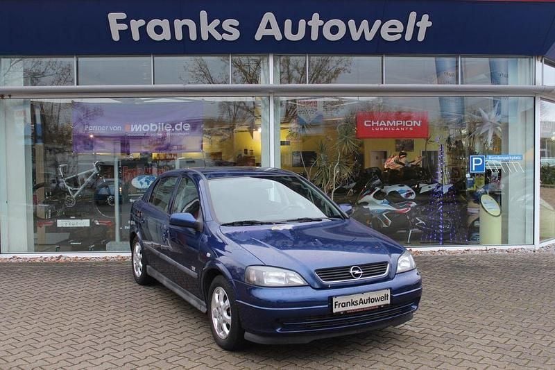 Gebraucht Opel Astra Njoy 84 PS (61 kW) 2003 Blau Limousine