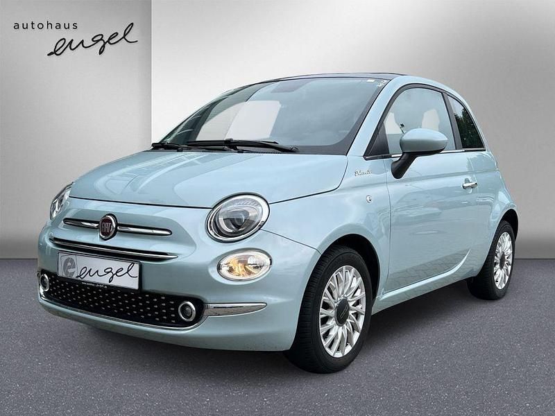 Tau grün metallic (metallic) Gebraucht 2022 Fiat 500 Kleinwagen | 11.979 € (Fairer Preis) - Bild 1/3