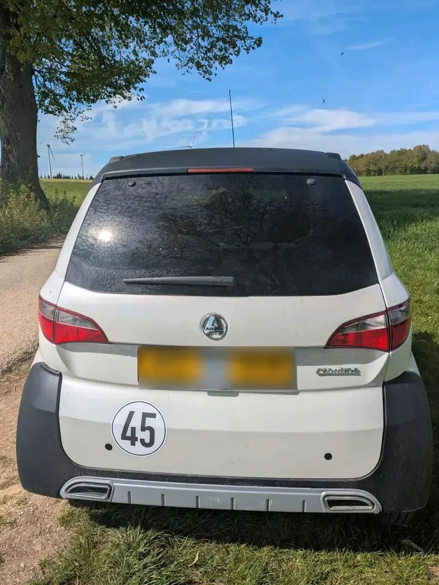 Gebraucht Aixam Crossline 2017 Weiß Kleinwagen