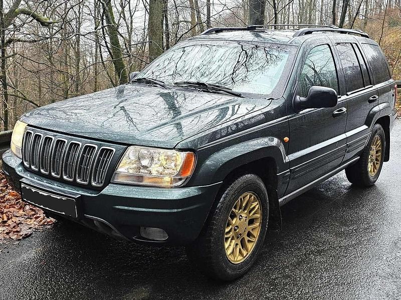 Grün Gebraucht 2000 Jeep Grand Cherokee Limited SUV | 2.999 € (Superpreis) - Bild 1/4