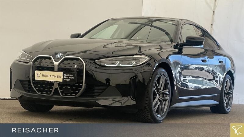 Schwarz ii uni Gebraucht 2023 BMW i4 Shadowline Limousine | 36.990 € (Superpreis) - Bild 1/4