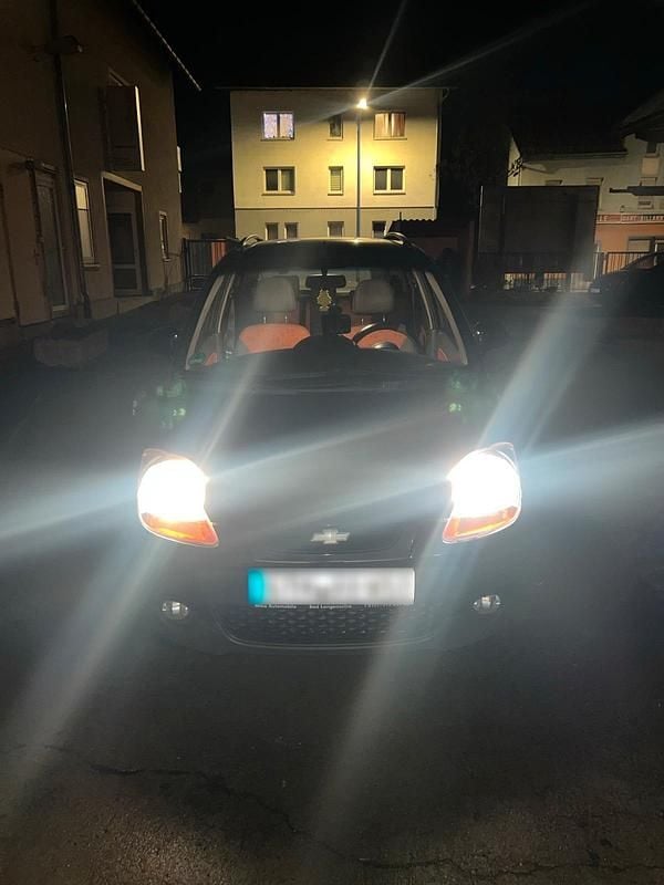 Gebraucht Chevrolet Matiz 55 PS (40 kW) 2009 Schwarz Kleinwagen