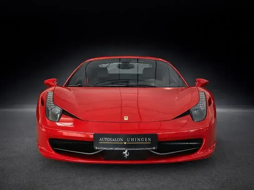 Gebraucht Ferrari 458 570 PS (419 kW) 2012 Rosso corsa Cabrio