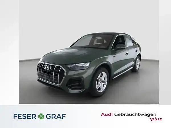 Distriktgrün metallic Gebraucht 2024 Audi Q5 Ambiente SUV | 45.888 € (Guter Preis) - Bild 1/4