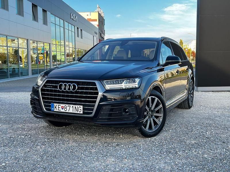 Blau Gebraucht 2016 Audi Q7 Sport SUV | 22.499 € (Guter Preis) - Bild 1/4