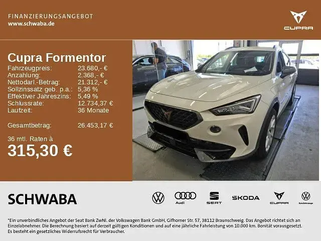 Gebraucht Cupra Formentor 150 PS (110 kW) 2023 Weiß SUV