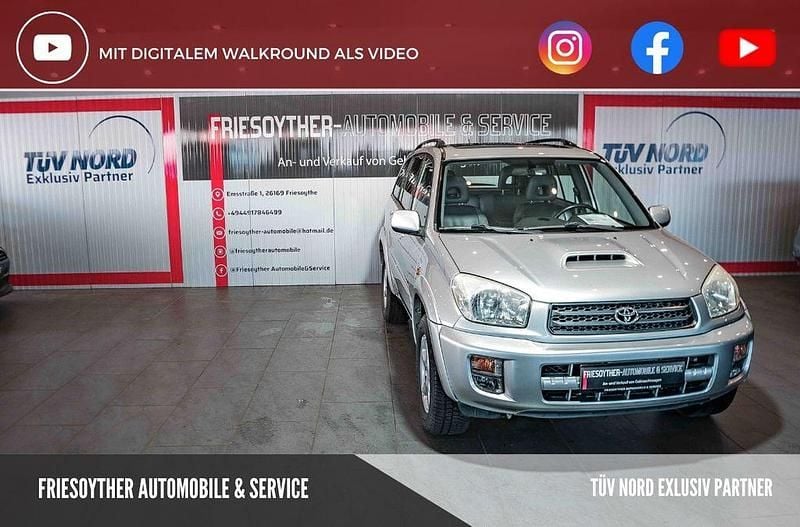 Gebraucht Toyota RAV4 Executive 116 PS (85 kW) 2003 Silber SUV