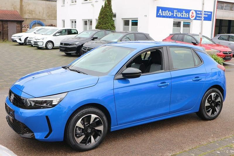 Blau Gebraucht 2023 Opel Corsa-e Edition Kleinwagen | 16.999 € (Guter Preis) - Bild 1/4