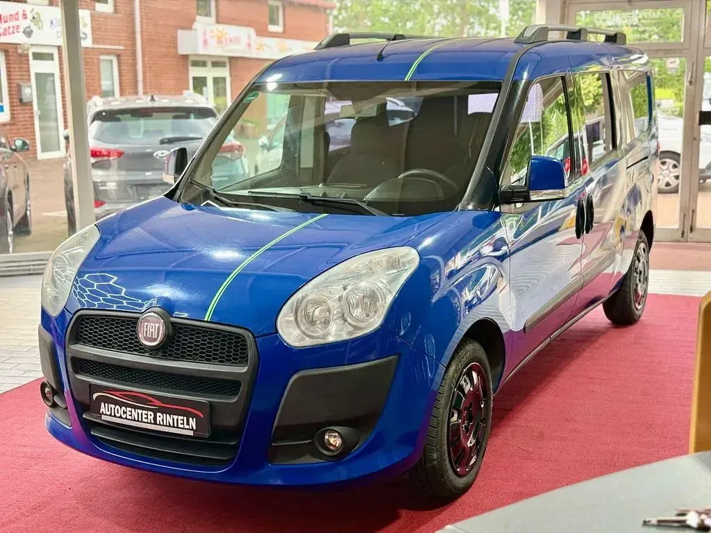 Gebraucht Fiat Doblò 95 PS (69 kW) 2011 Blau Van / Kleinbus