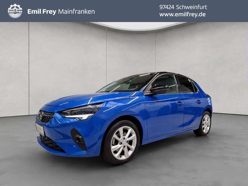 Voltaik blau metallic/dach karbo Gebraucht 2023 Opel Corsa Elegance Limousine | 15.900 € (Guter Preis) - Bild 1/4